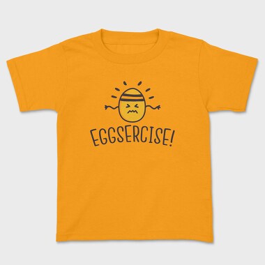 Eggsercise, Kids' T-Shirt
