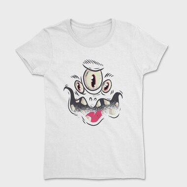 Monster Face 01, Women's T-Shirt