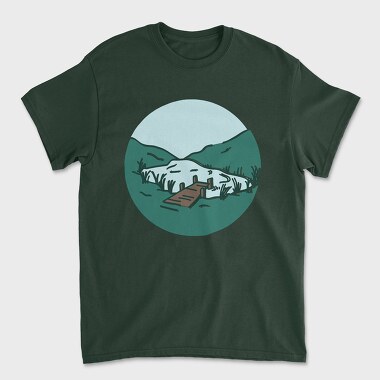 Nature Scenery, Unisex Men's T-Shirt