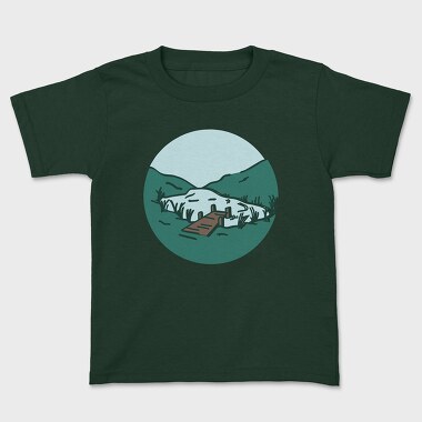 Nature Scenery, Kids' T-Shirt