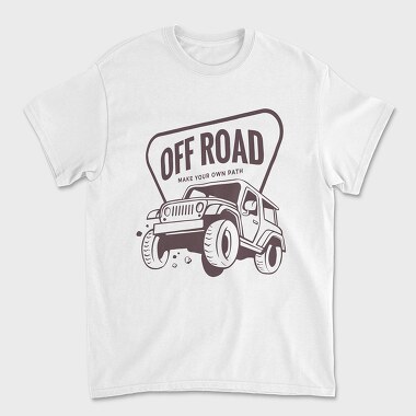 Off Road, Unisex Men's T-Shirt