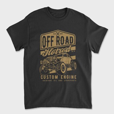 Offroad Hotrod, Unisex Men's T-Shirt