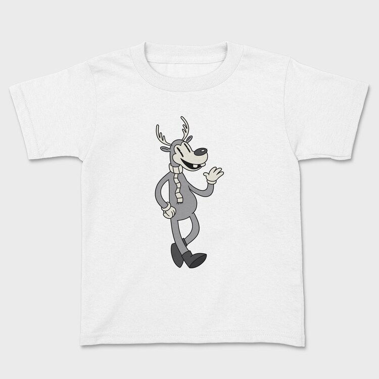 Retro Cartoon Christmas 2, Kids' T-Shirt