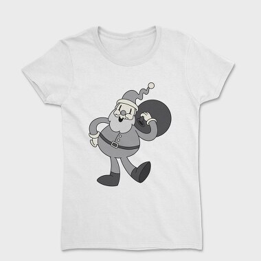 Retro Cartoon Christmas, Women's T-Shirt