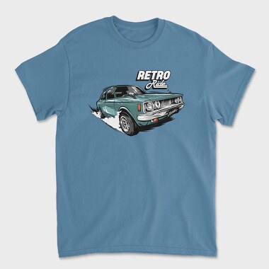 Retro Ride, Unisex Men's T-Shirt