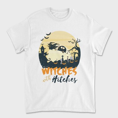 Witch Hitches, Unisex Men's T-Shirt