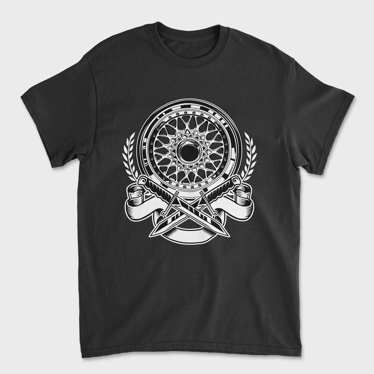 BBS WHEELS, Unisex Men's T-Shirt