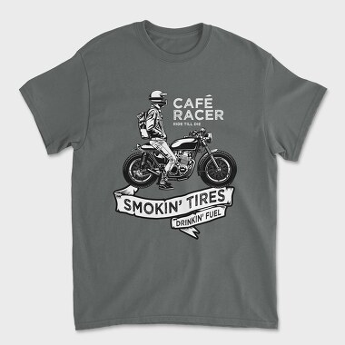 Unisex Men's T-Shirt, CAFE RACER