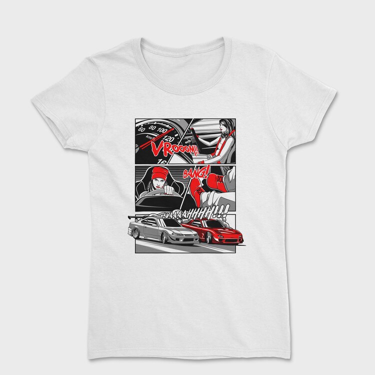 Comic Drift, Women's T-Shirt