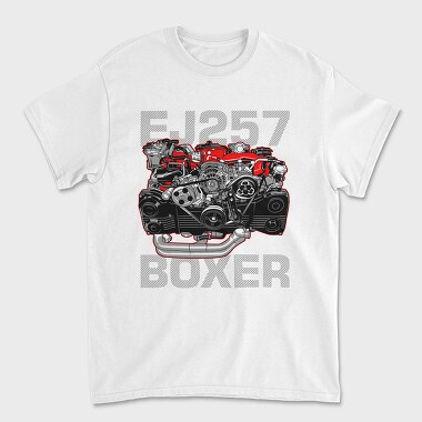 Унисекс Мъжка Тениска, EJ257 BOXER