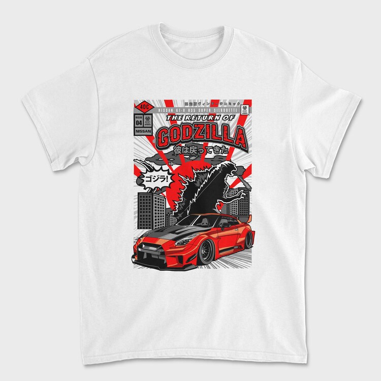 Godzilla R35, Unisex Men's T-Shirt