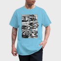 gtr godzilla, Unisex Men's T-Shirt