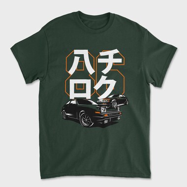 HACHIROKU, Unisex Men's T-Shirt