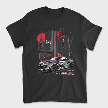 Unisex Men's T-Shirt, HKS R34