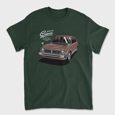 honda civic 1978, Unisex Men's T-Shirt