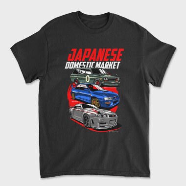 Унисекс Мъжка Тениска, jdm legend