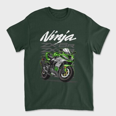 Унисекс Мъжка Тениска, Kawazaki ZX6R