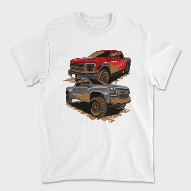 Offroad Truck, Unisex Men's T-Shirt