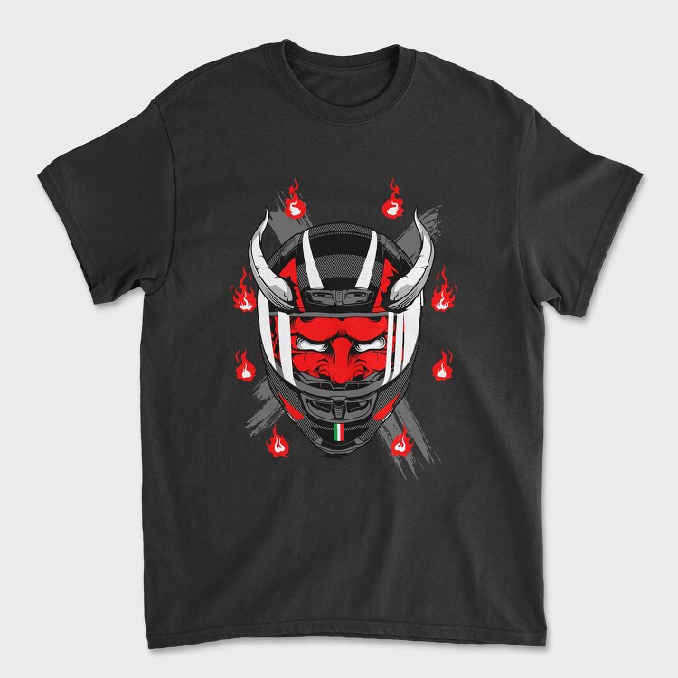 Oni Helmet, Unisex Men's T-Shirt