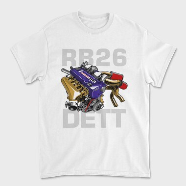 RB26 DETT, Unisex Men's T-Shirt
