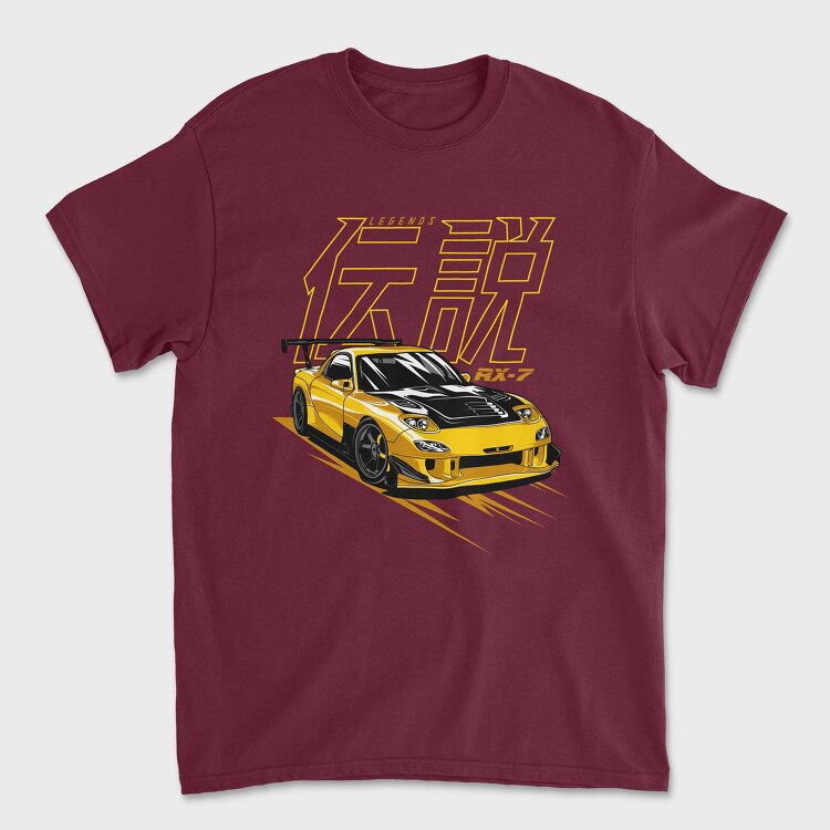 RE-Amemiya RX7, Унисекс Мъжка Тениска