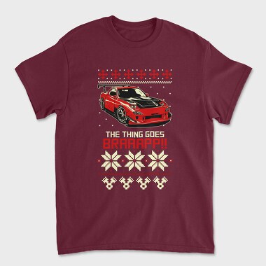 RX7 UGLY SWEATER, Unisex Men's T-Shirt