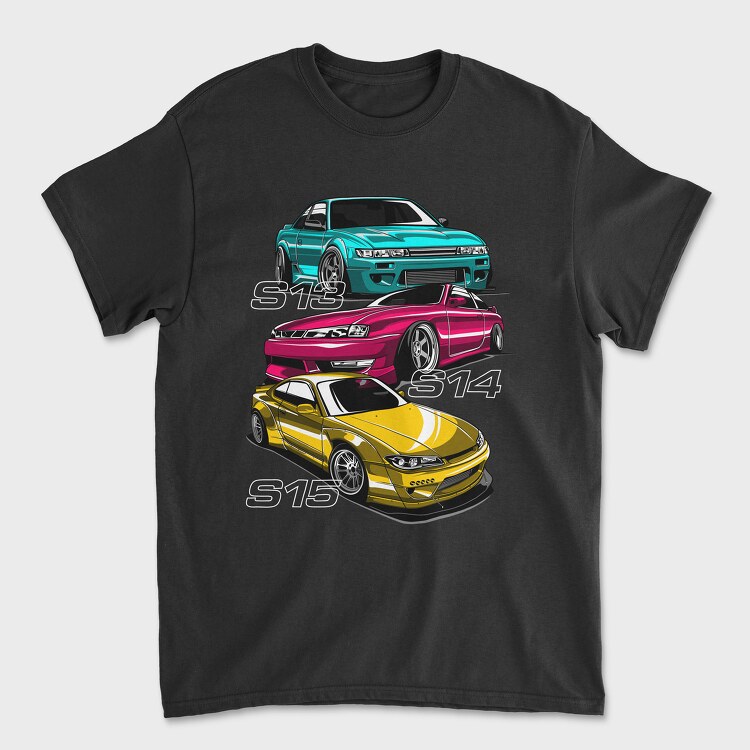 S-Chassis, Унисекс Мъжка Тениска