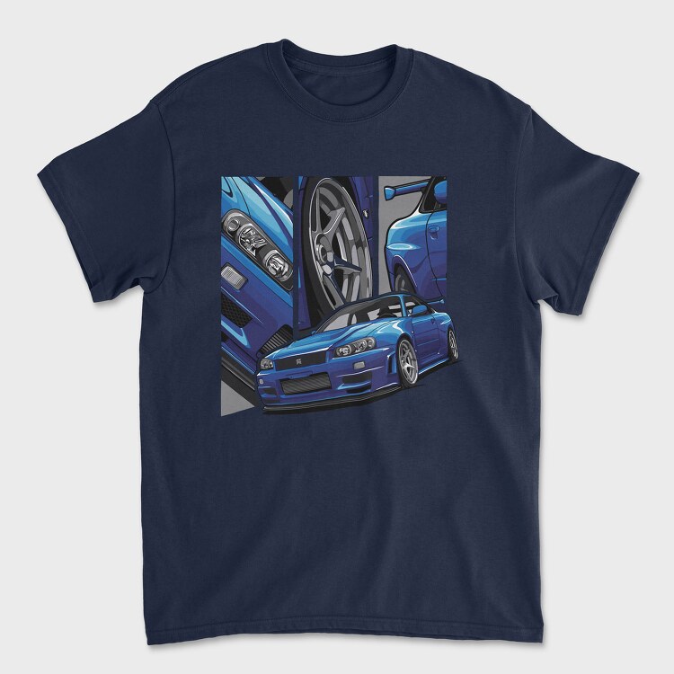 Skyline 2, Unisex Men's T-Shirt