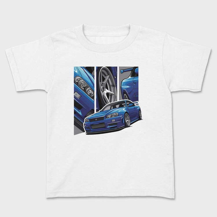 Skyline 2, Kids' T-Shirt