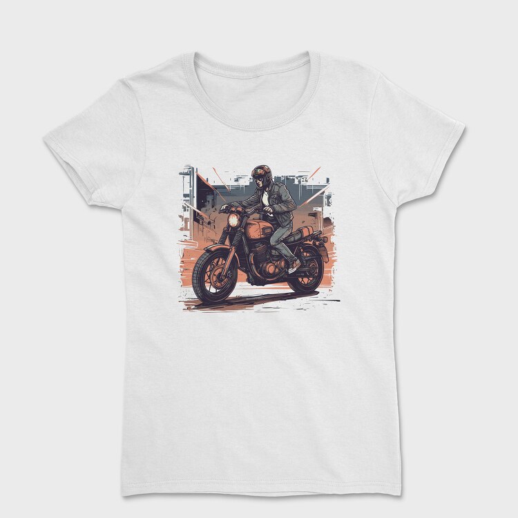Comic Rider Motorcycle, Дамска Тениска