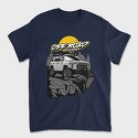 Motorcycle SportArt Japanese, Unisex Men's T-Shirt