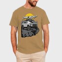 MotorcycleArt RetroStyle, Kids' T-Shirt