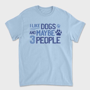 Dog Lover, Unisex Men's T-Shirt