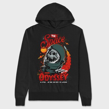 The Space Odyssey, Unisex Men's Hoodie
