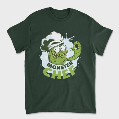 Monster Chef, Unisex Men's T-Shirt
