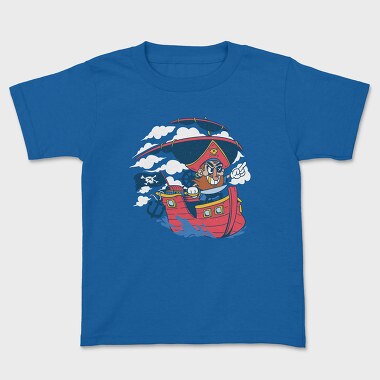 Pirate Cartoon, Kids' T-Shirt