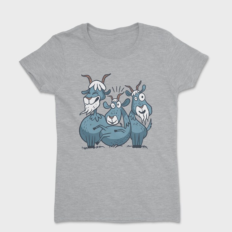Crazygoats, Women's T-Shirt