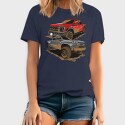 Quad Bike Illustration, Unisex Men's T-Shirt
