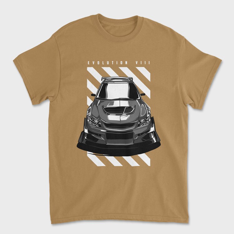 Quad Bike Illustration, Unisex Men's T-Shirt