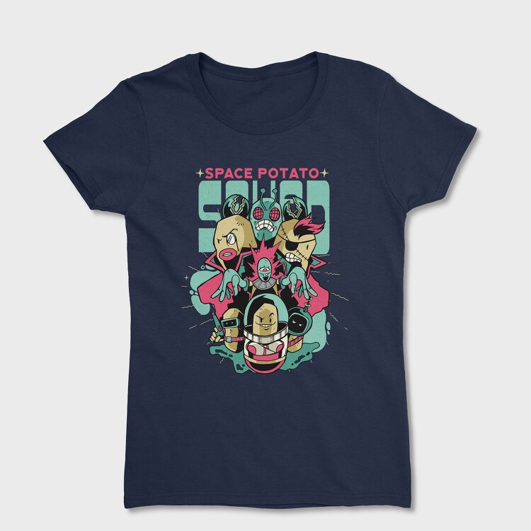 Space Potato Squad, Women's T-Shirt
