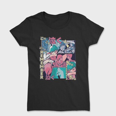 Anime Vaporwave Remember, Women's T-Shirt