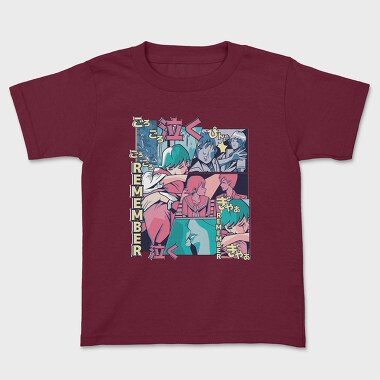 Anime Vaporwave Remember, Kids' T-Shirt