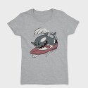 Demon Girl Face, Unisex Men's T-Shirt