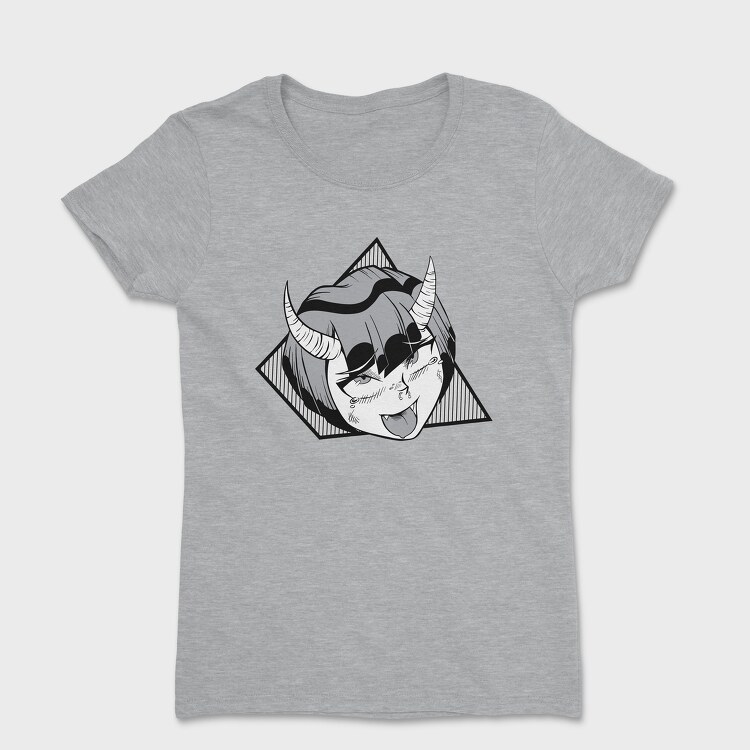 Demon Girl Face, Дамска Тениска