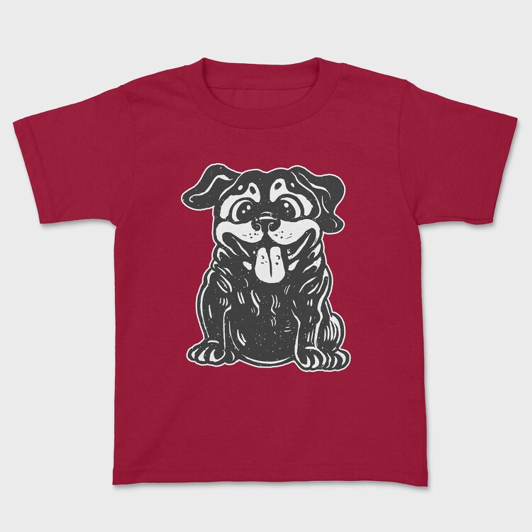 Funny Blackdog, Kids' T-Shirt