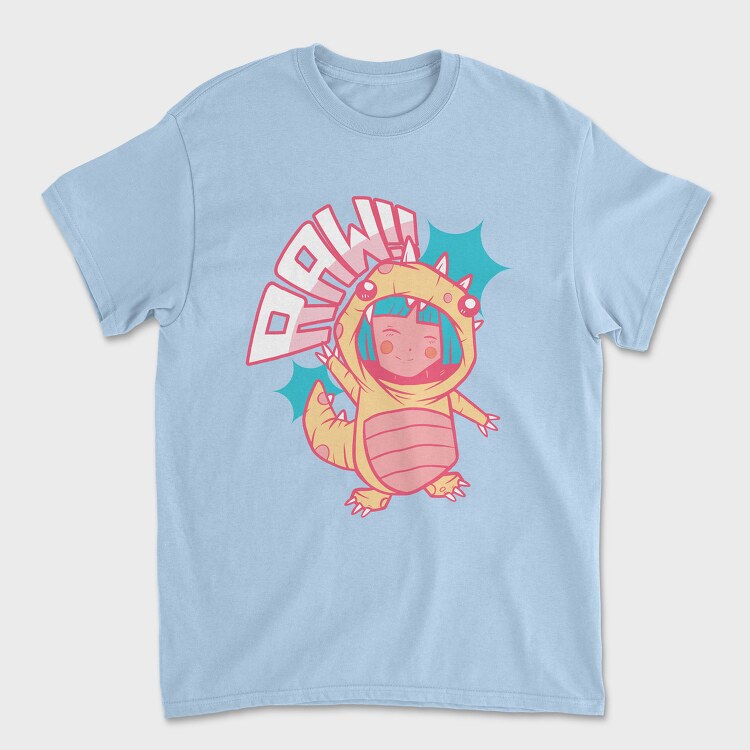 Anime Dino Suit, Unisex Men's T-Shirt