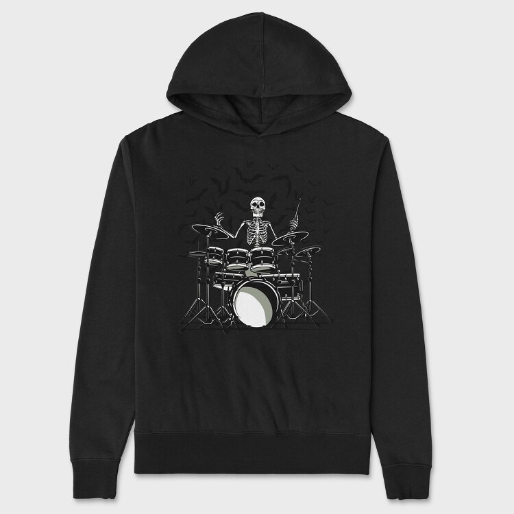 Drummers be Crazy, Unisex Men's Hoodie