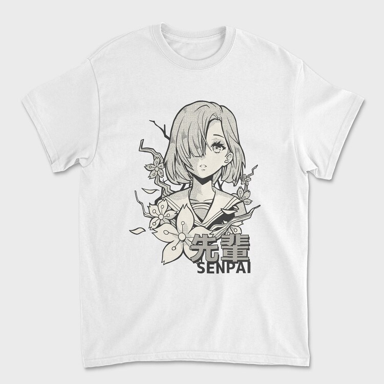 Senpai, Unisex Men's T-Shirt