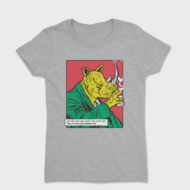 Rhinoceros Si, Дамска Тениска
