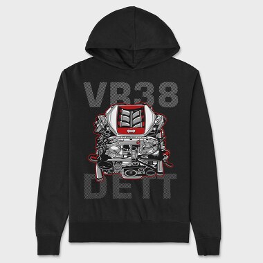 VR38 DETT, Unisex Men's Hoodie